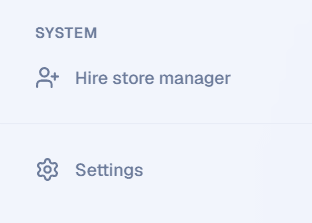Hire Store Manager