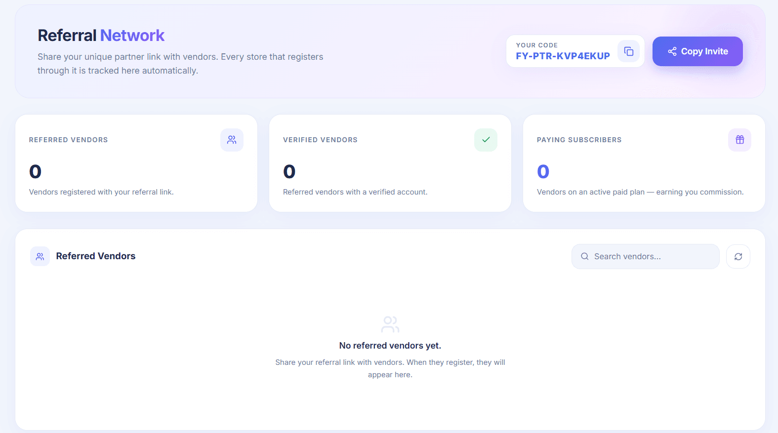 Partner Referral Network
