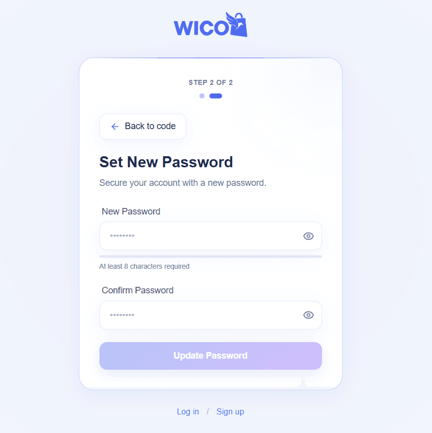 New Password